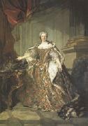 Louis Tocque Marie Leczinska Queen of France wife of Louis XV (mk05) Spain oil painting artist